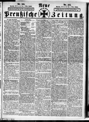 Neue preußische Zeitung vom 04.03.1868