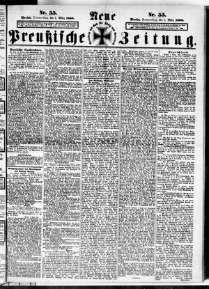 Neue preußische Zeitung vom 05.03.1868