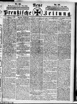 Neue preußische Zeitung vom 07.03.1868