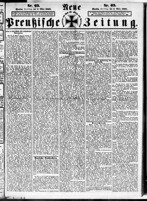 Neue preußische Zeitung vom 13.03.1868