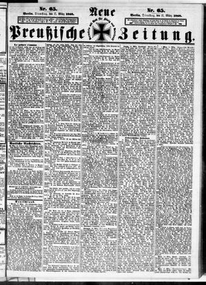 Neue preußische Zeitung vom 17.03.1868