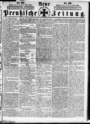 Neue preußische Zeitung vom 18.03.1868