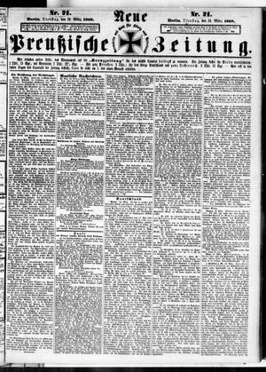 Neue preußische Zeitung vom 24.03.1868