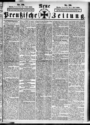 Neue preußische Zeitung vom 02.04.1868