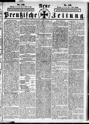 Neue preußische Zeitung vom 03.04.1868