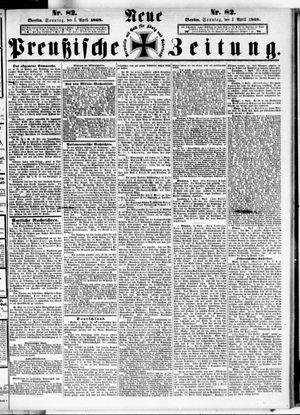 Neue preußische Zeitung vom 05.04.1868