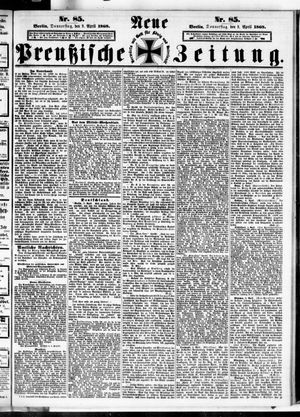 Neue preußische Zeitung vom 09.04.1868
