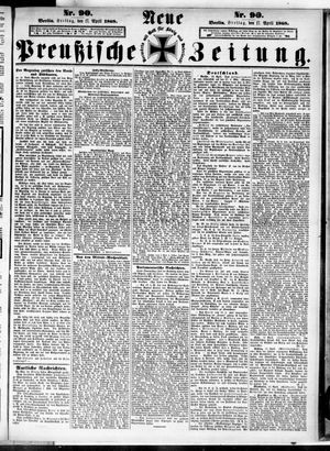 Neue preußische Zeitung vom 17.04.1868