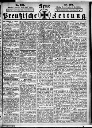 Neue preußische Zeitung vom 30.04.1868
