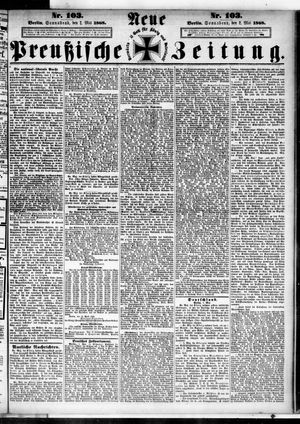 Neue preußische Zeitung vom 02.05.1868
