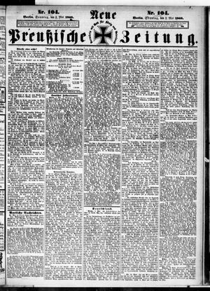 Neue preußische Zeitung vom 03.05.1868