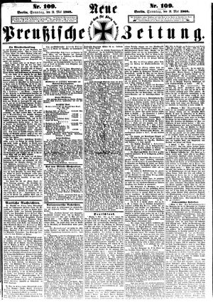 Neue preußische Zeitung on May 10, 1868