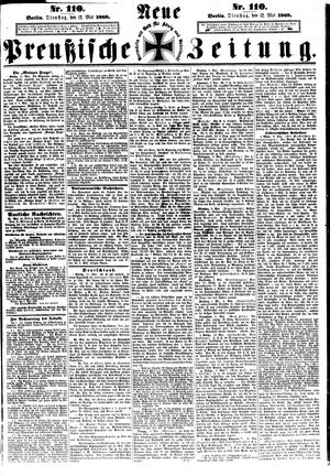 Neue preußische Zeitung on May 12, 1868