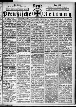 Neue preußische Zeitung vom 13.05.1868