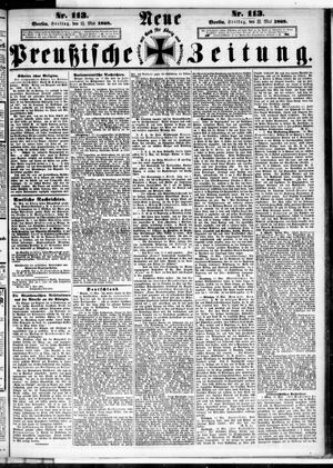 Neue preußische Zeitung vom 15.05.1868