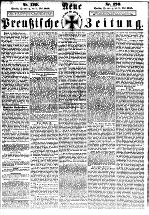 Neue preußische Zeitung on May 24, 1868