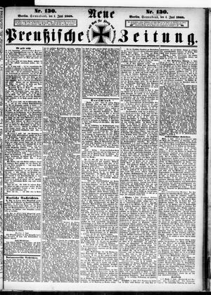 Neue preußische Zeitung vom 06.06.1868