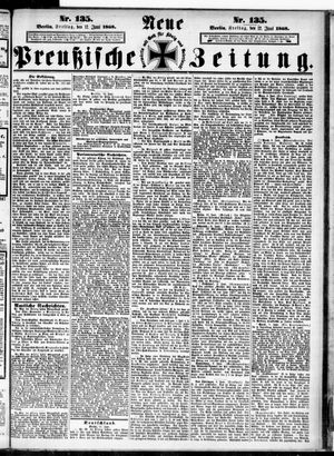Neue preußische Zeitung vom 12.06.1868