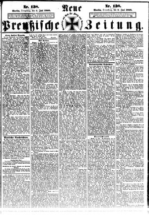 Neue preußische Zeitung vom 16.06.1868