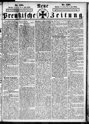 Neue preußische Zeitung vom 16.06.1868