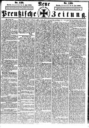 Neue preußische Zeitung vom 20.06.1868