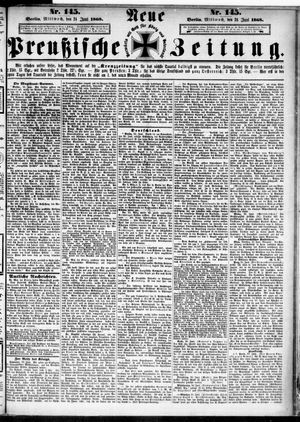 Neue preußische Zeitung on Jun 24, 1868