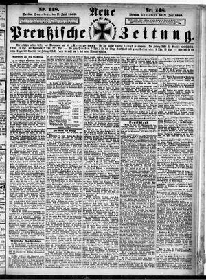 Neue preußische Zeitung vom 27.06.1868