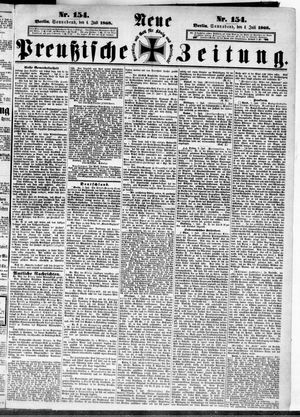 Neue preußische Zeitung vom 04.07.1868