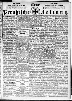 Neue preußische Zeitung vom 22.07.1868