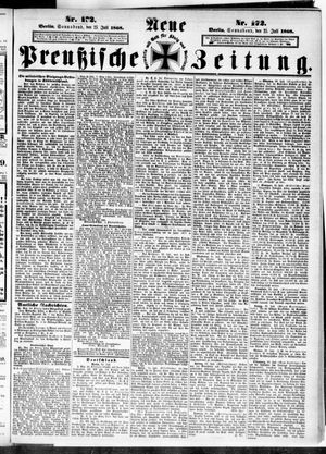 Neue preußische Zeitung vom 25.07.1868