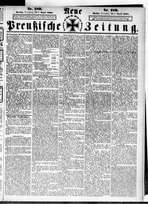 Neue preußische Zeitung vom 04.08.1868