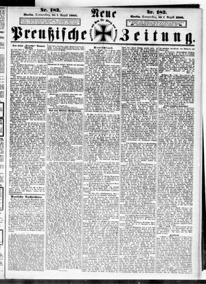 Neue preußische Zeitung vom 06.08.1868