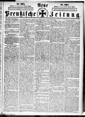Neue preußische Zeitung vom 28.08.1868
