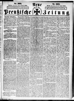Neue preußische Zeitung vom 30.08.1868