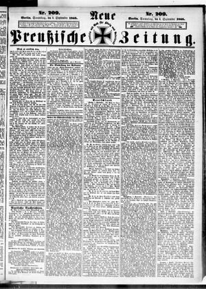 Neue preußische Zeitung vom 06.09.1868