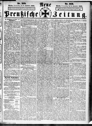 Neue preußische Zeitung vom 10.09.1868
