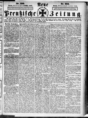Neue preußische Zeitung vom 23.09.1868
