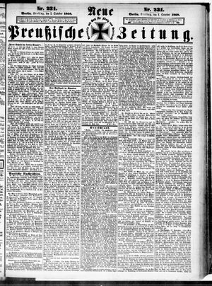 Neue preußische Zeitung on Oct 2, 1868
