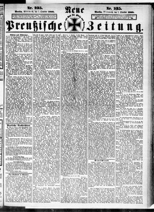 Neue preußische Zeitung vom 07.10.1868