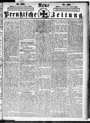 Neue preußische Zeitung vom 09.10.1868