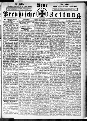 Neue preußische Zeitung vom 10.10.1868