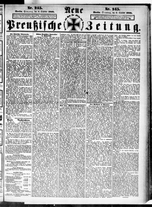 Neue preußische Zeitung vom 18.10.1868