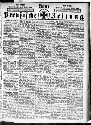 Neue preußische Zeitung vom 20.10.1868