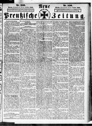 Neue preußische Zeitung vom 24.10.1868