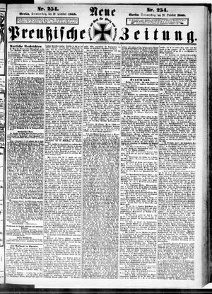 Neue preußische Zeitung vom 29.10.1868