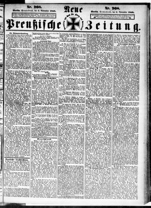 Neue preußische Zeitung vom 14.11.1868