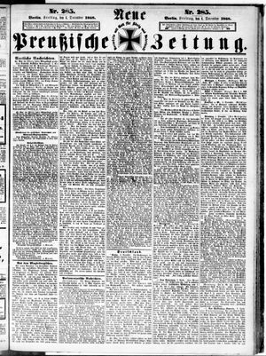 Neue preußische Zeitung vom 04.12.1868