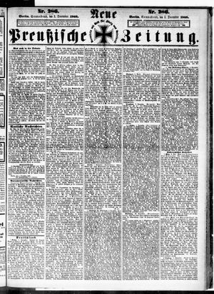 Neue preußische Zeitung vom 05.12.1868
