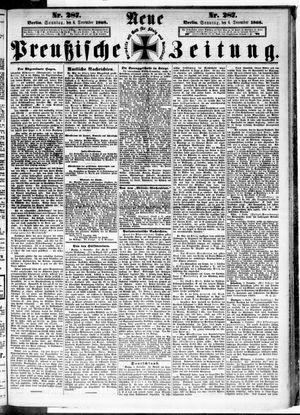 Neue preußische Zeitung vom 06.12.1868