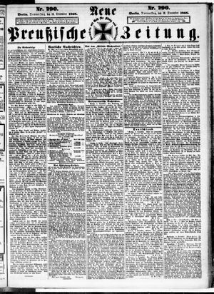 Neue preußische Zeitung vom 10.12.1868